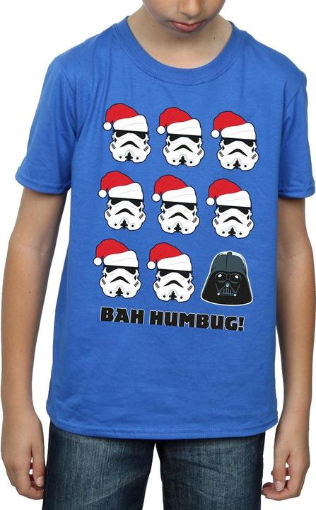Actual product image Star Wars Boys Christmas Humbug T-Shirt (140, 146)