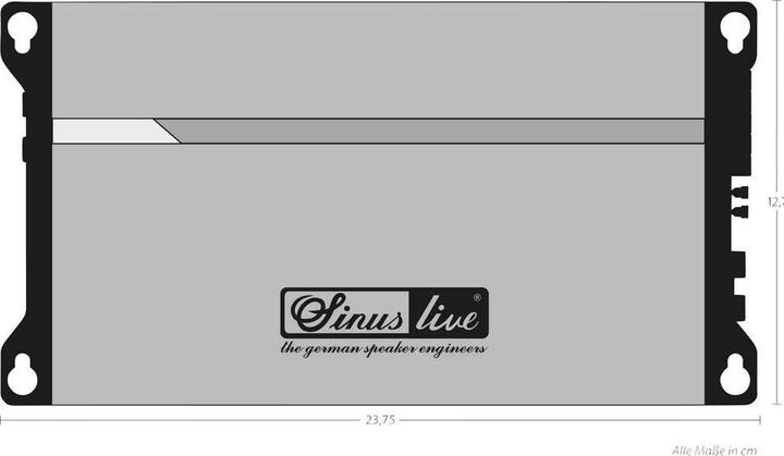 Image du produit Sinuslive Amplificateur de puissance (Amplificateur 4 canaux)