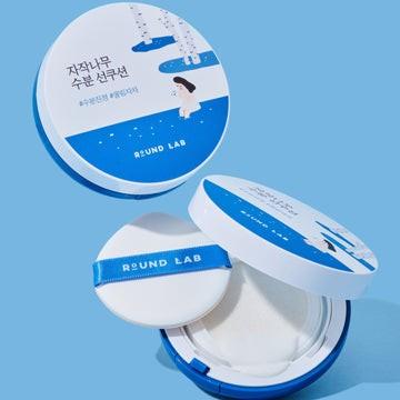 Produktbild Round Lab Birch Juice Moisturizing SUN CUSHION (Sonnencreme, SPF 50+)