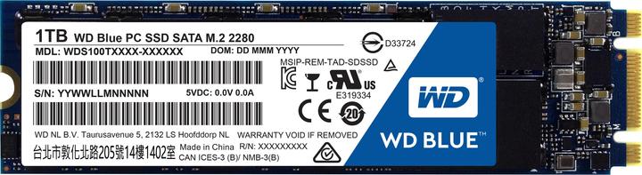 Produktbild WD Blue (1000 GB, M.2)