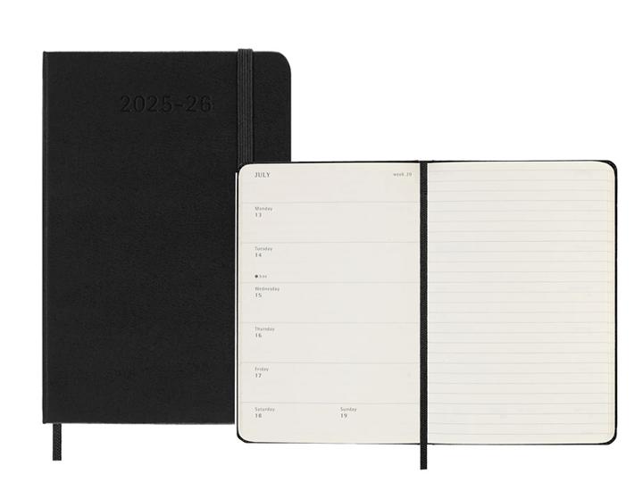 Produktbild Moleskine Schüleragenda Hard Cover Weekly Notebook (90 x 140 mm, Englisch)