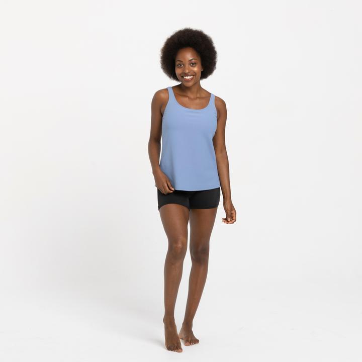 Immagine prodotto Nabaiji Costume da bagno tankini corto da donna - Heva Tetia blu (XL)
