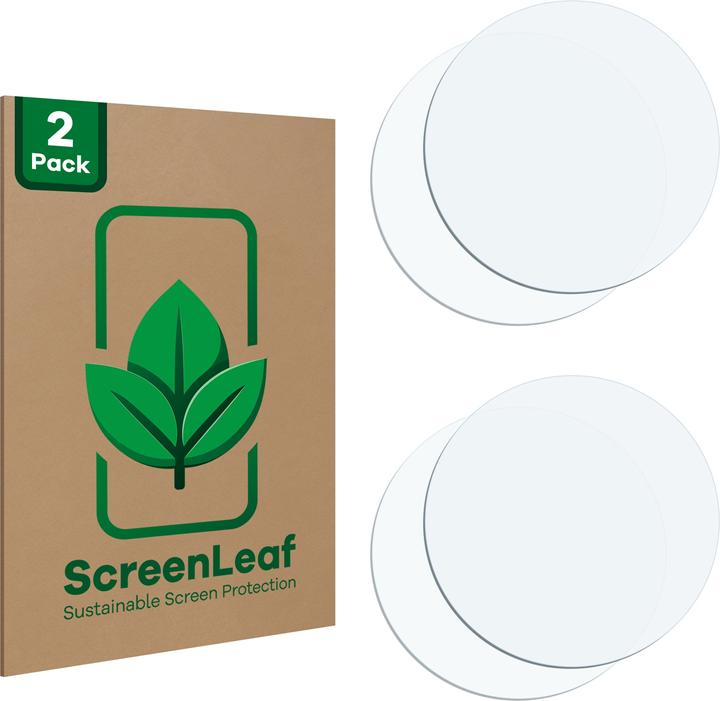 Produktbild ScreenLeaf Schutzfolie nachhaltiger Displayschutz Display Schutz Folie Klar Transparent (2 Stück, Xiaomi Poco X7 Pro)