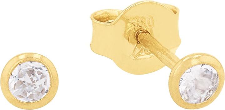 Produktbild Amor Ohrschmuck für Damen, Gold 750, Zirkonia synth. (Gold 750, 18 ct)