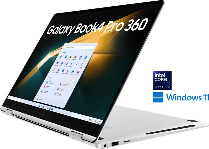 Produktbild Samsung Galaxy Book4 Pro 360 (16", Intel Core Ultra 7 155H, 16 GB, 512 GB, DE)