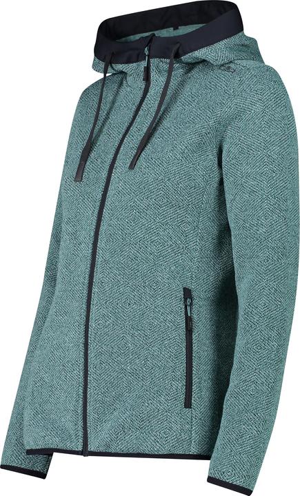 Immagine prodotto CMP Campagnolo Women's Jacquard Knitted Jacket Fix Hood (38, S)