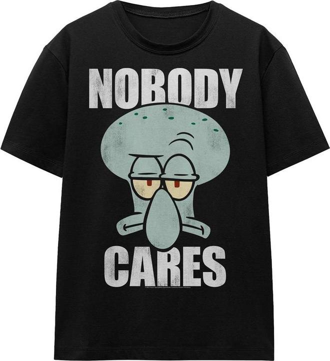 Produktbild Spongebob Squarepants Nobody Cares Meme TShirt (XL)
