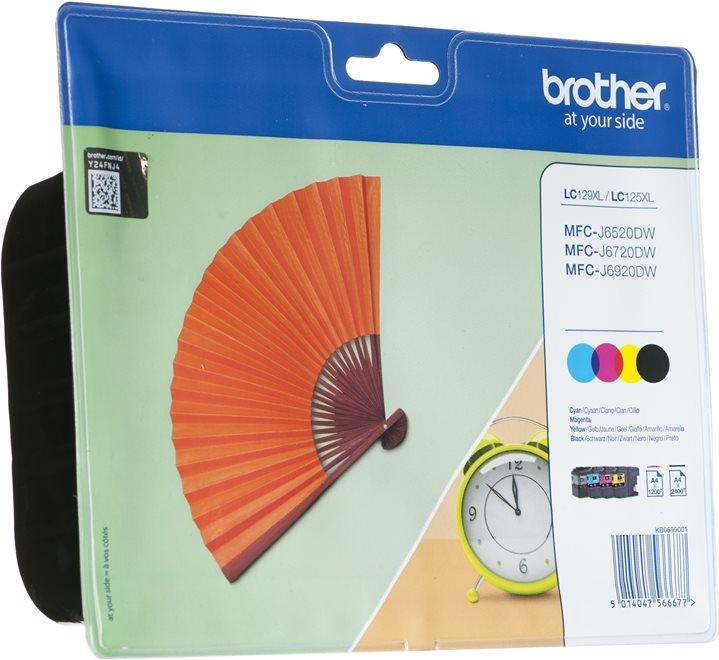 Image du produit Brother LC-129XL Value Pack (M, CF, Y, C)