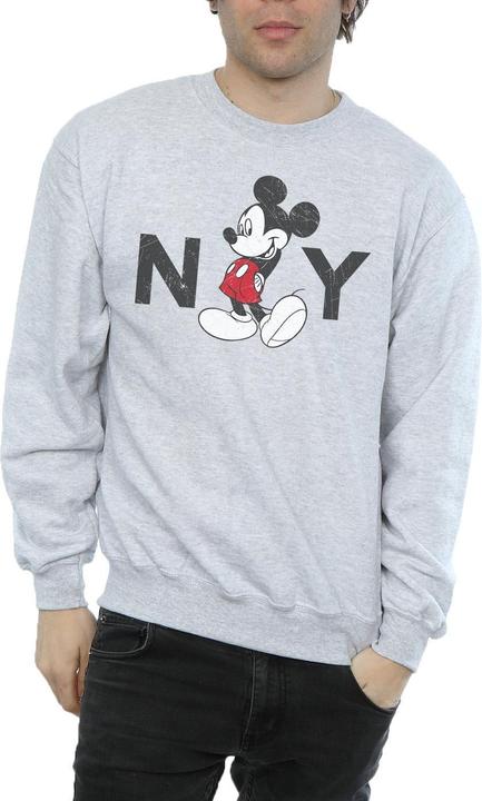 Actual product image Disney Mens Mickey Mouse NY Sweatshirt (XL)