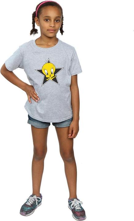 Immagine prodotto Looney Tunes Tweety Pie Star Maglietta Ragazze (140, 146)
