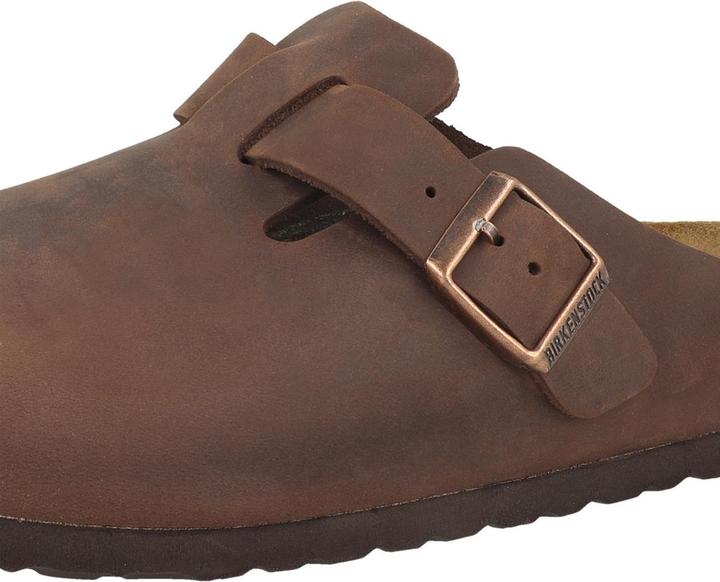 Actual product image Birkenstock Boston SFB oiled natural leather soft footbed normal - 64069 (41)
