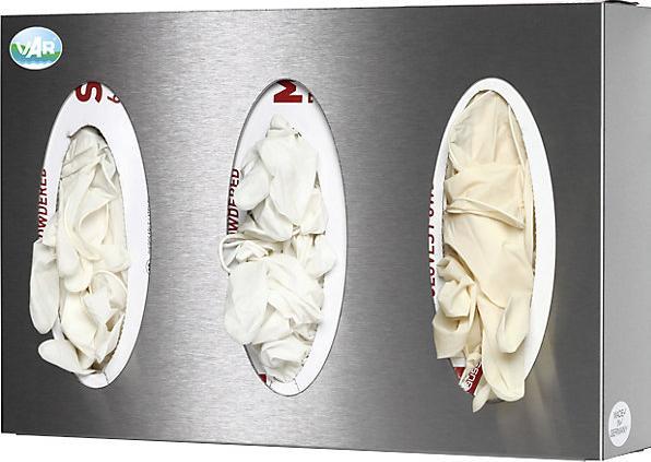 Actual product image VAR Wall dispenser, for glove/towel boxes, design 1-fold to 3-fold