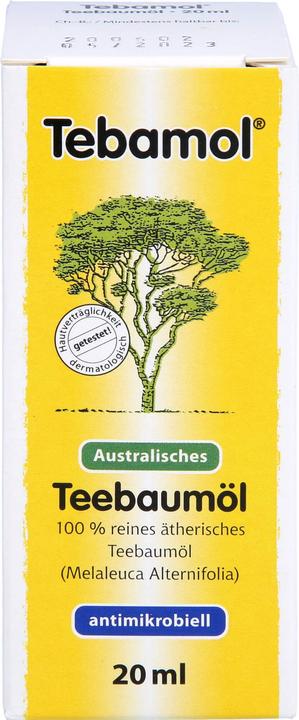Produktbild Tebamol TEEBAUMOEL, 20 ml Öl (Körperöl, 20 ml)