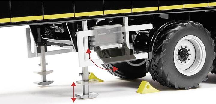 Actual product image Wiking 0776 59 Track 1 Krampe Rollbandwagen SB II 30/1070, black