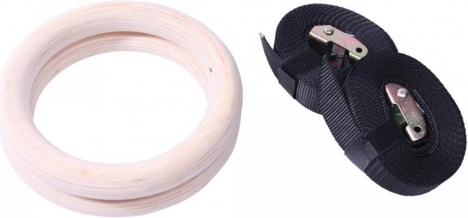 Actual product image Gorilla Sports Gymnastics rings