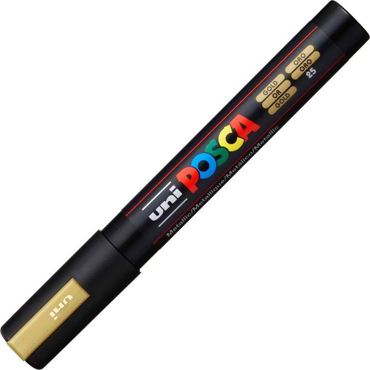 Immagine prodotto Posca Marchio PC-5M a punta tonda (Oro, 2.50 mm, 1 x)