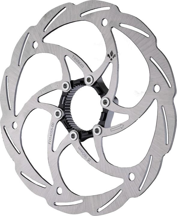 Actual product image Formula Monolitic brake disc centre lock (180 mm)