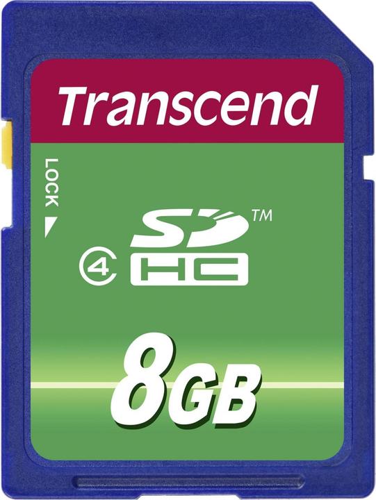 Produktbild Transcend SDHC Standard (8 GB, SDHC)