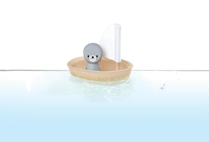 Produktbild Plantoys Segelboot - Seelöwe