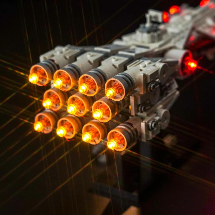 Produktbild BrickBling LED Licht Set für LEGO Tantive IV (75376) inkl. Fernbedienung