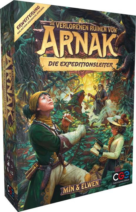 Produktbild Czech games edition CZ116 - Expeditionsleitung - Brettspiel, für 1-4 Spieler, ab 12 Jahren (DE-Erweiterung) (Deutsch)