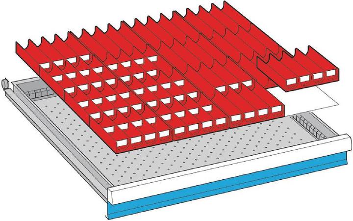 Produktbild Lista Schubladeneinteilungsmaterial-Set