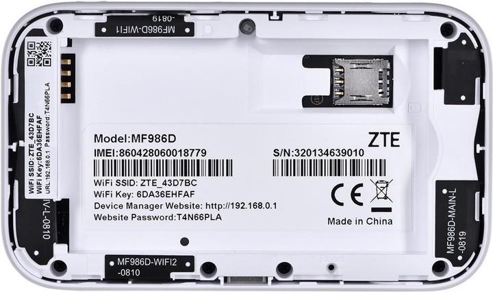 Actual product image ZTE MF986D