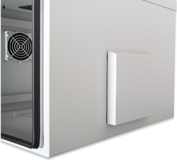 Produktbild Digitus Wandgehäuse IP55 - zur Anwendung im Aussenbereich - 600x600 mm (BxT) (7 HE, 19 Zoll Rack)
