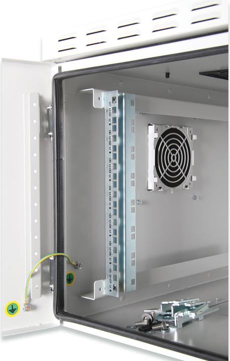Produktbild Digitus Wandgehäuse IP55 - zur Anwendung im Aussenbereich - 600x600 mm (BxT) (7 HE, 19 Zoll Rack)