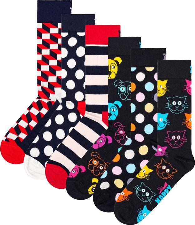 Produktbild Happy Socks Socken Casual Bequem sitzend (6er Pack, 41 - 46)