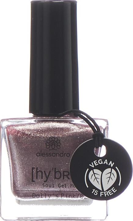 Produktbild Alessandro Nagellack Hybrid 107 Dolly's Pink (107 Dolly's Pink, Gel-Effekt Nagellack)
