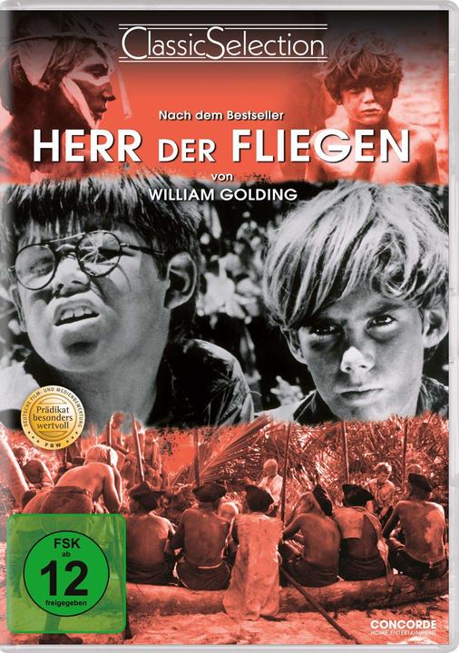 Actual product image Lord of the Flies (DVD, 1963, German, English)