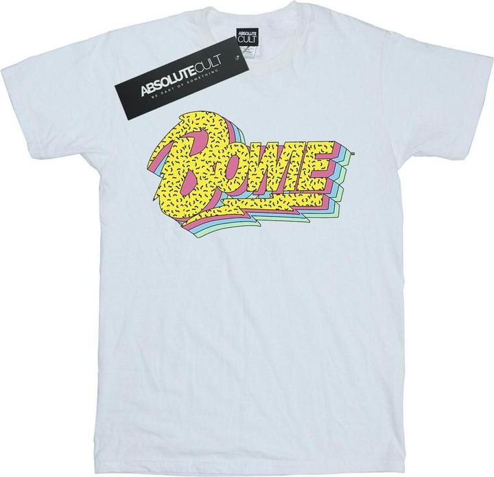 Produktbild David Bowie Moonlight 90s Logo TShirt Mädchen (140, 146)