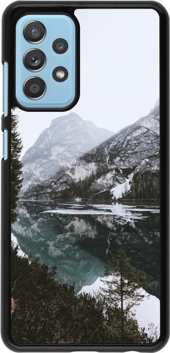Actual product image PhoneLook Cover Winter 22 snowy mountain and lake (Samsung Galaxy A52)