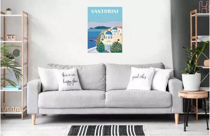 Actual product image Ravensburger CreArt - Malen nach Zahlen Shades of Santorini