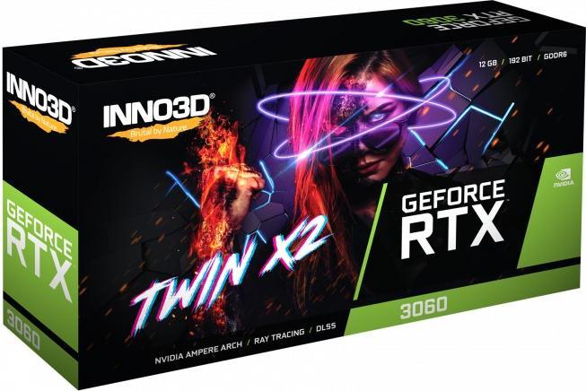 Produktbild Inno3D GeForce RTX 3060 Twin X2 (12 GB)