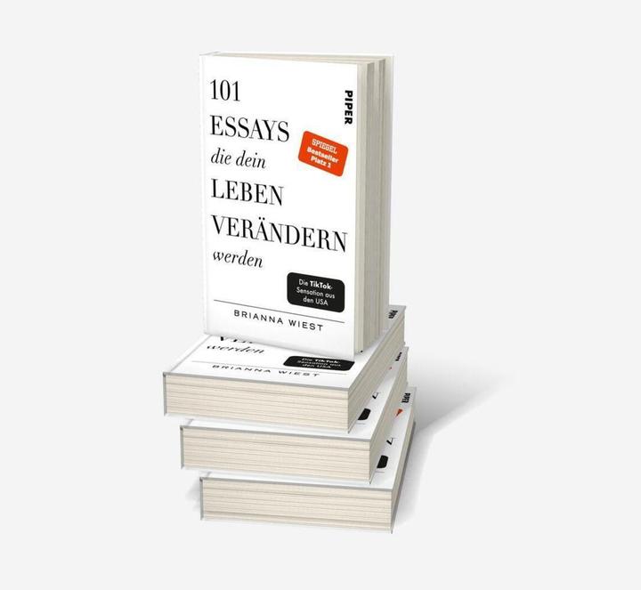 Actual product image 101 Essays, die dein Leben verändern werden (German, Brianna Wiest, 2022)