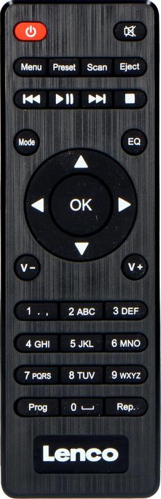 Actual product image Lenco DIR-261BK (DAB+, FM, Web radio, Wi-Fi, Bluetooth)
