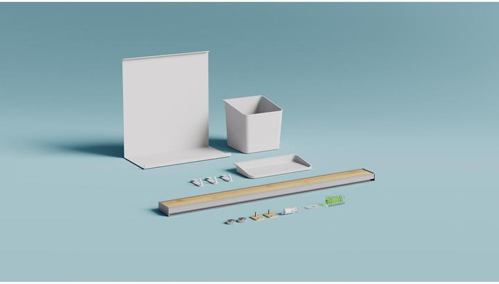 Produktbild tesa Küchenorganizer Kombi-Set S zum Kleben, Montage ohne Bohren