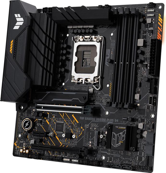 Image du produit ASUS TUF GAMING B660M-PLUS D4 (LGA 1700, Intel B660, mATX)