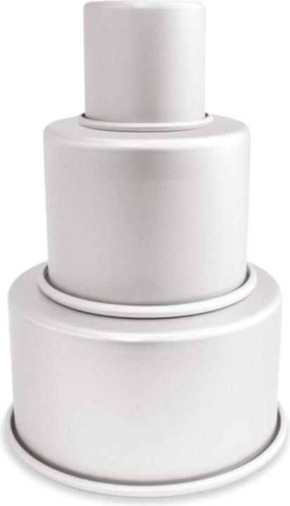 Produktbild ScrapCooking Backform für Hochzeitstorte (3stk) (18 cm)