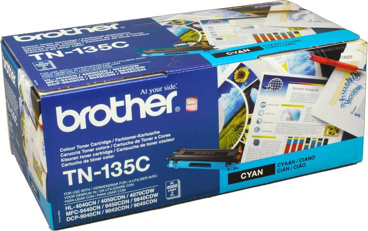 Actual product image Brother Tn-135c (C)