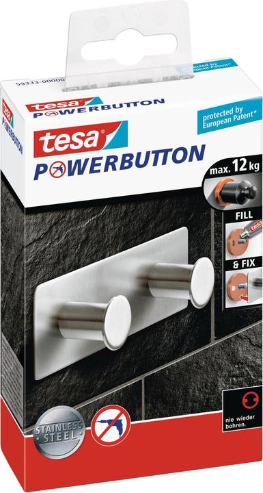 Immagine prodotto tesa Gancio doppio Powerbutton Classic