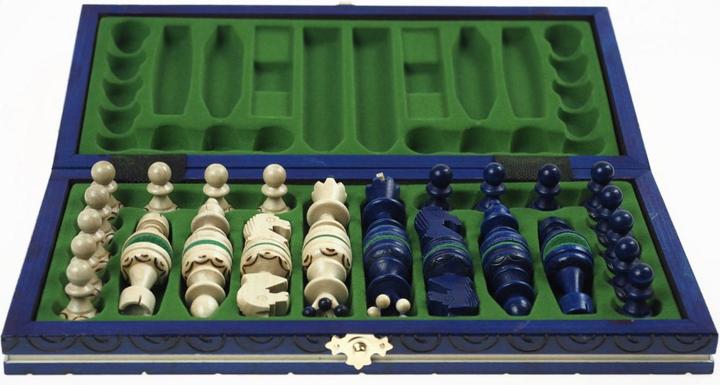 Image du produit Holzecke Échiquier "Perle" bleu
