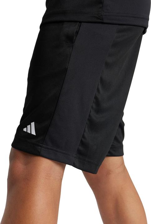 Immagine prodotto adidas Pantaloncini unisex Train Essentials con logo, regular fit, junior, 15-16 anni, nero/bianco (176)
