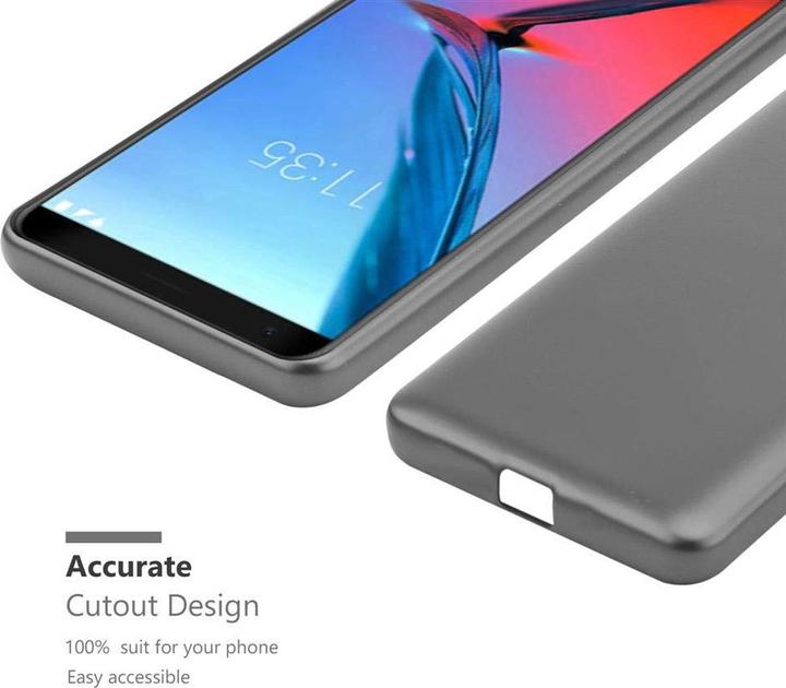 Image du produit Cadorabo Couverture métallique mate TPU (ZTE Blade V9)