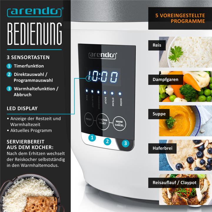 Produktbild Arendo Reiskocher