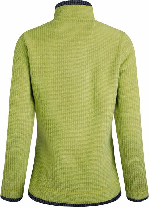 Actual product image Weird Fish Womens/Ladies Beye Grid Eco Friendly Quarter Zip Fleece Top (48 D)