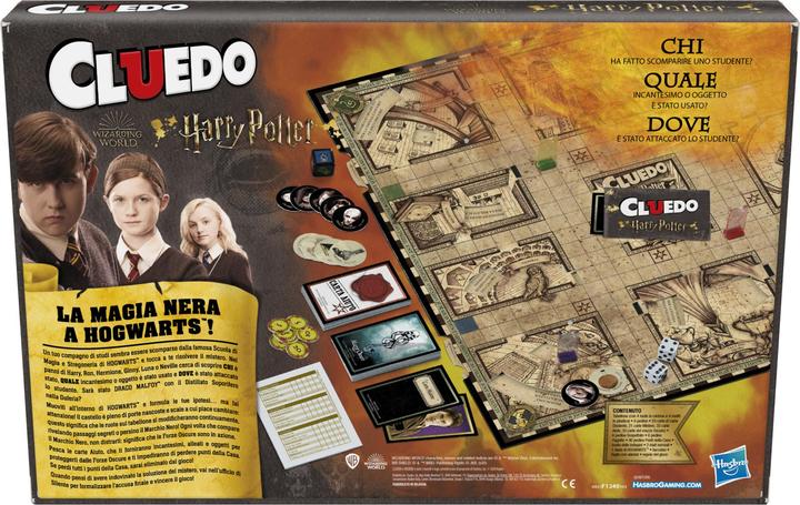 Produktbild Hasbro Gaming Cluedo: Wizarding World Harry Potter Edition Brettspiel (Italienisch)
