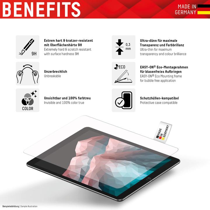 Actual product image Displex Tablet Glass, Tablet Schutzglas (1 Piece, Xiaomi Pad 5 Pro, Xiaomi Pad 5)